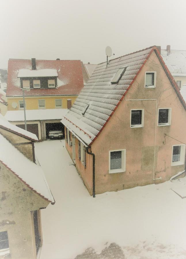 Ferien-Messe-Handwerkerwohnung-Haustiere Willkommen Lauf an der Pegnitz Zewnętrze zdjęcie
